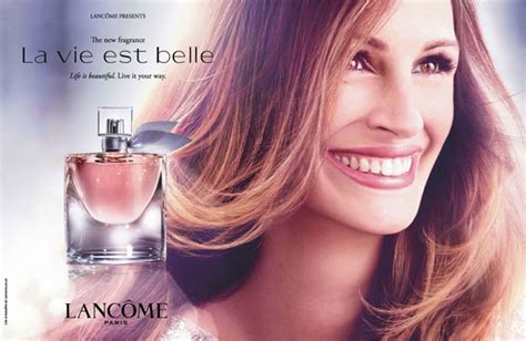 perfume endorsed by julia roberts